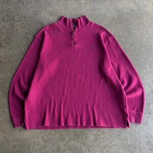 2000s polo ralph lauren quarter zip‎